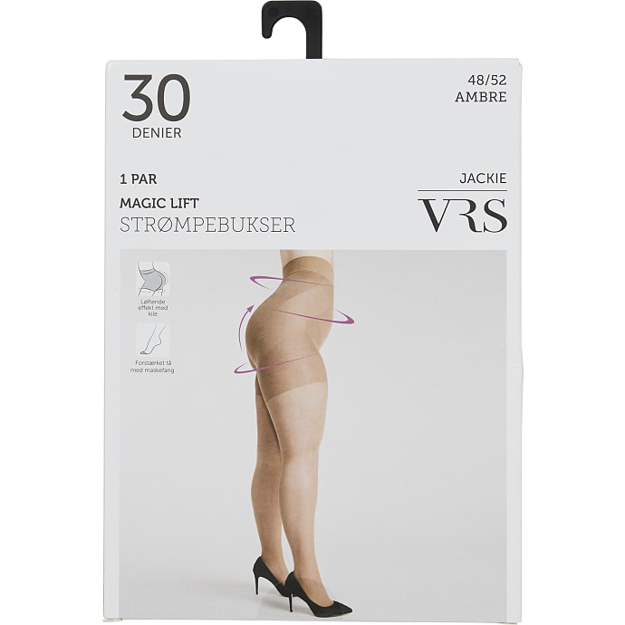 VRS strømpebukser magic lift str. 54/56 - ambre