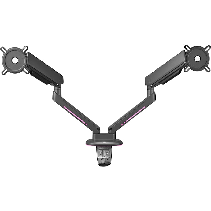 One For All Gaming Monitor dual skærmarm - sort