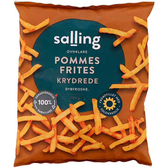 Salling Pommes Frites m. Krydderi