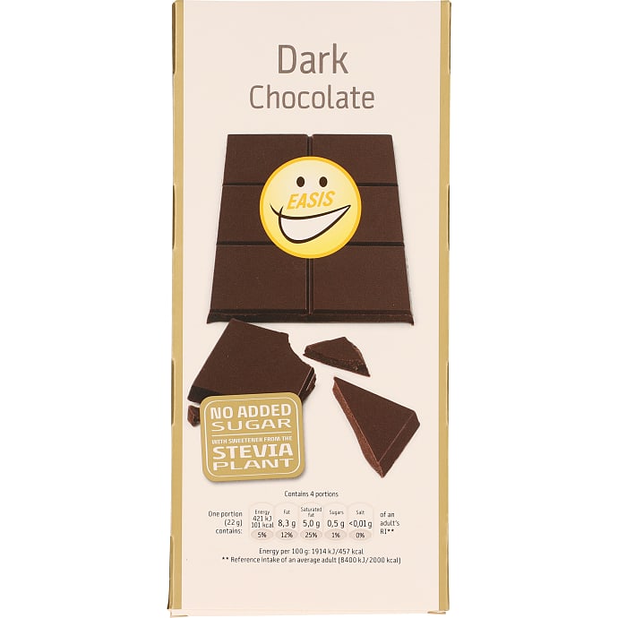 Easis Mørk Chokolade 60% 85 g
