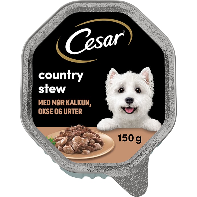 Cesar Vådfoder med okse og kalkun 150 g