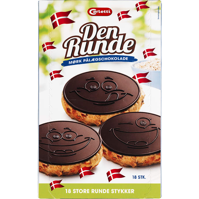 Carletti Mørk Pålægschokolade 45% Kakao