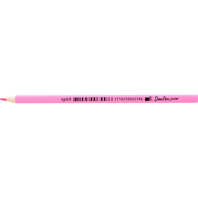 Danpen junior regular farveblyant - pink