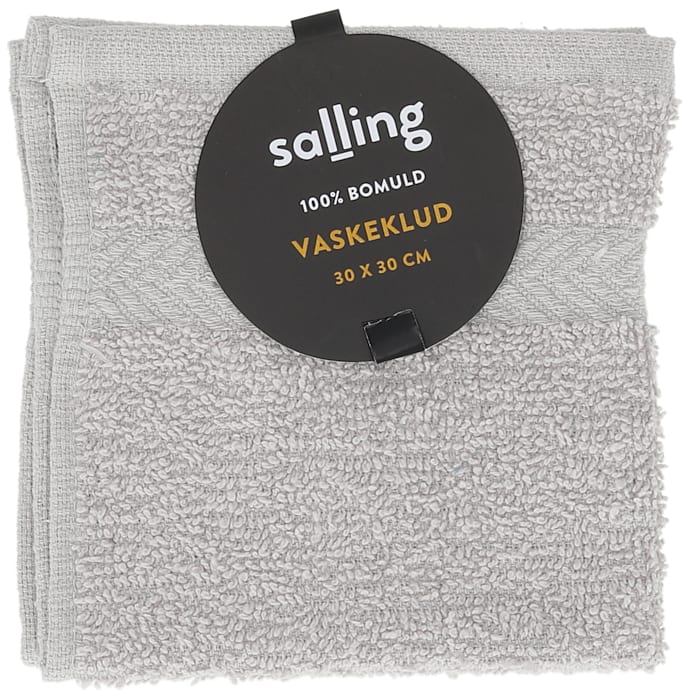 Salling håndklæde 30x30 cm - beige