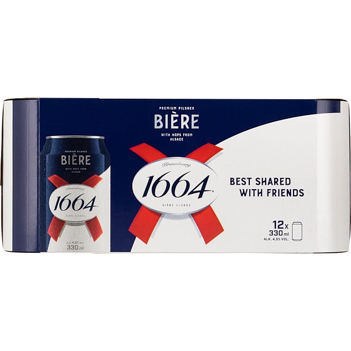 Kronenbourg 1664 Blanc 12 x 33 cl