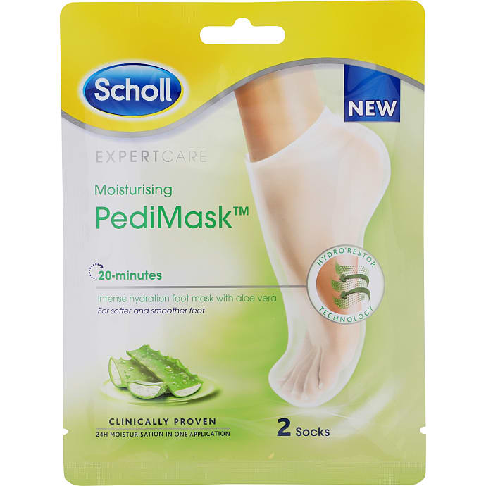 Scholl Fodmaske m. aloe vera