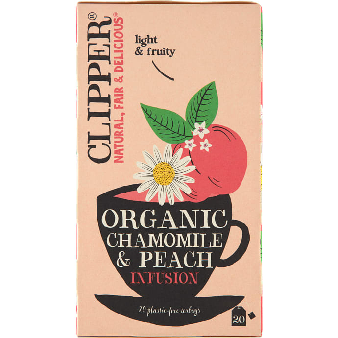 Kamillete m. ferskensmag øko