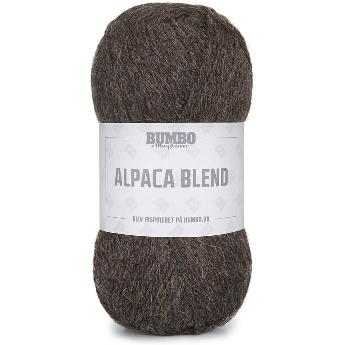 BUMBO Alpaka uldblandingsgarn - Gråbrun 003