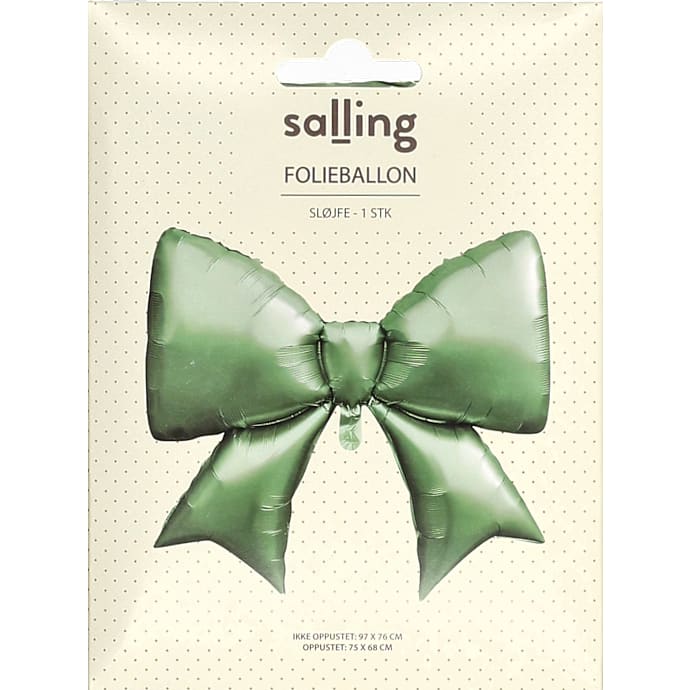 Salling Folieballon Sløjfe Assorteret