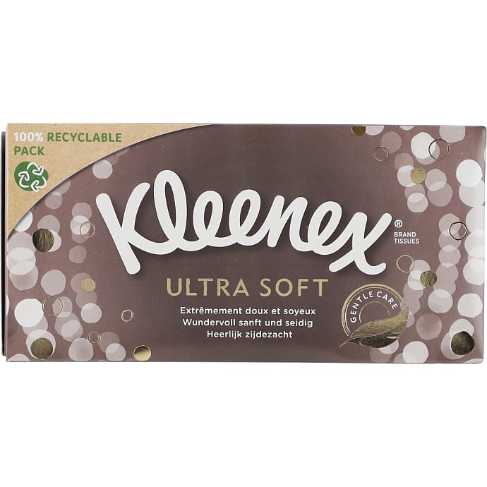 Kleenex Ultra Soft Box Lommetørklæder 64 stk