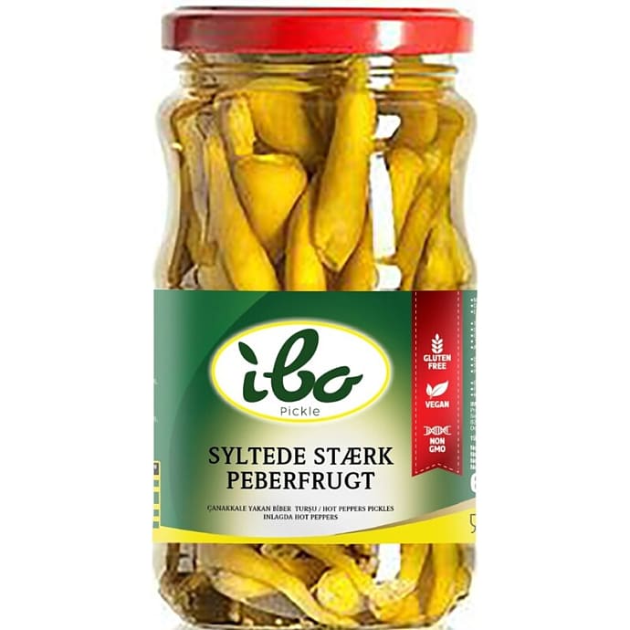Syltede Stærk Peberfrugt