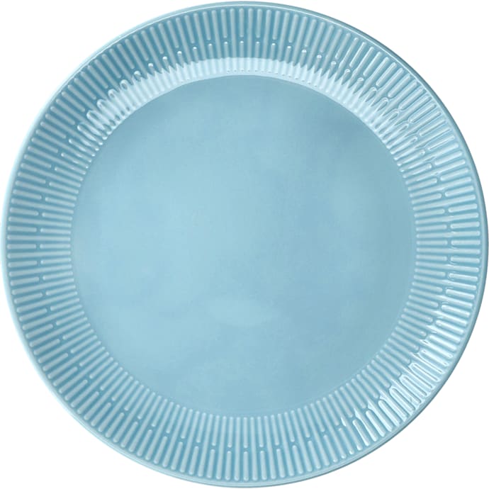 Aida Relief Middagstallerken Lyseblå Ø 27 cm