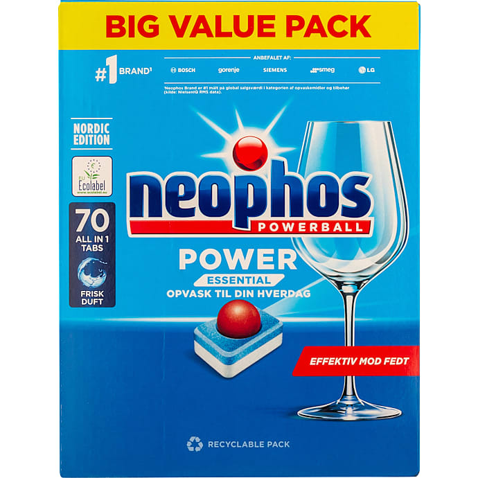 Opvasketabs all-in-one