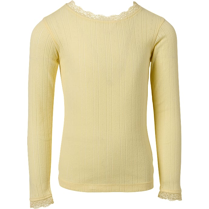 VRS Børne Bluse 110/116 Gul