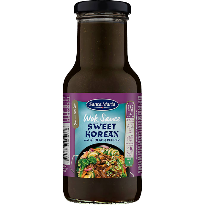 Woksauce m. sort peber