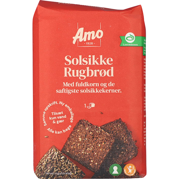Solsikkerugbrød