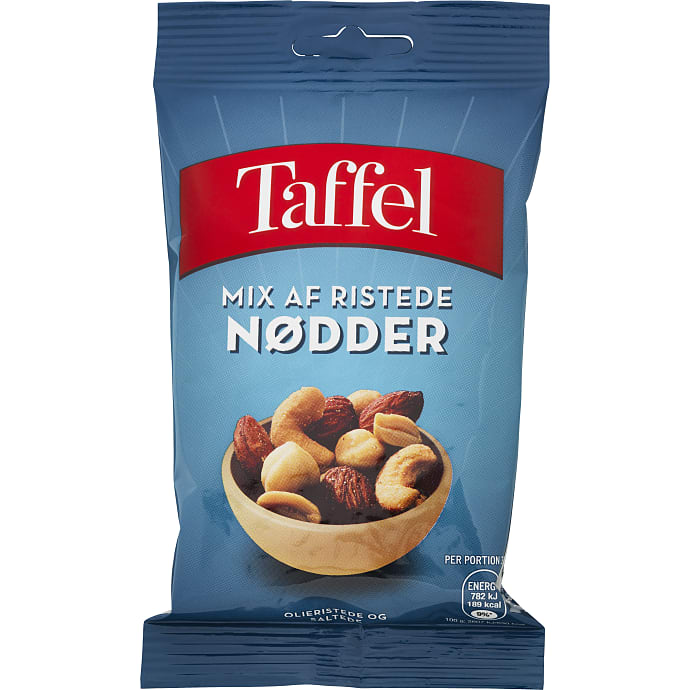 Taffel Ristet Nøddeblanding m. salt