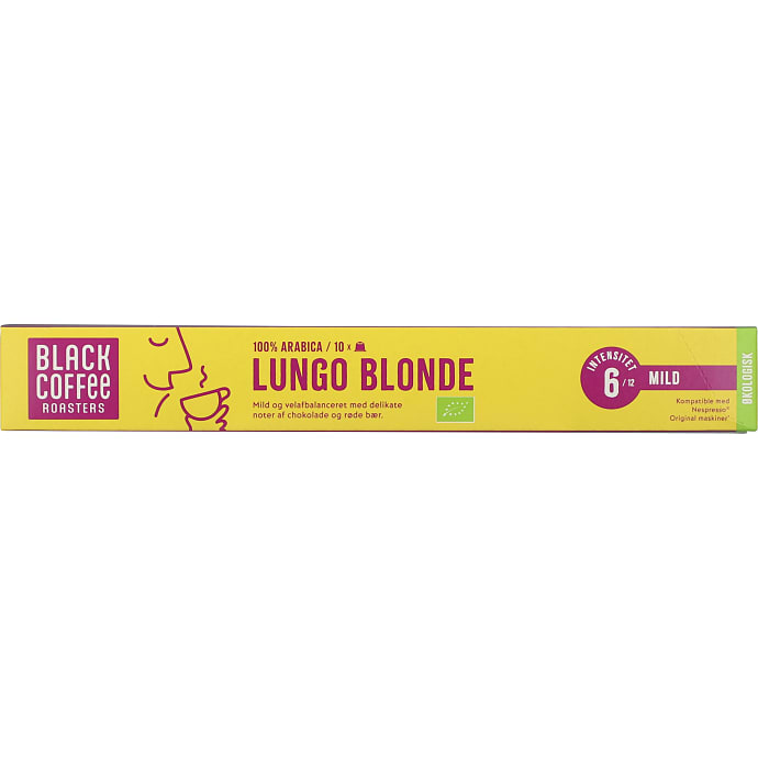 Lungo Blonde kaffekapsler øko