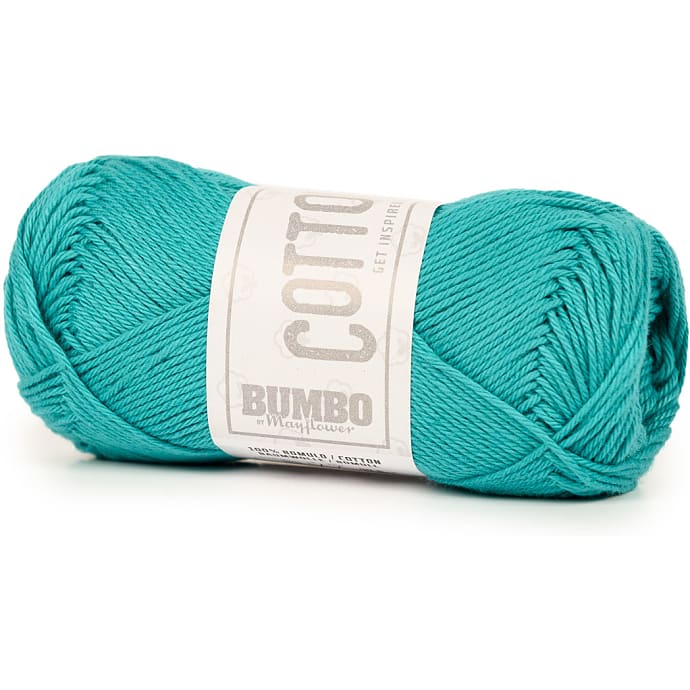 BUMBO By Mayflower Bomuldsgarn Mørk turkis 249