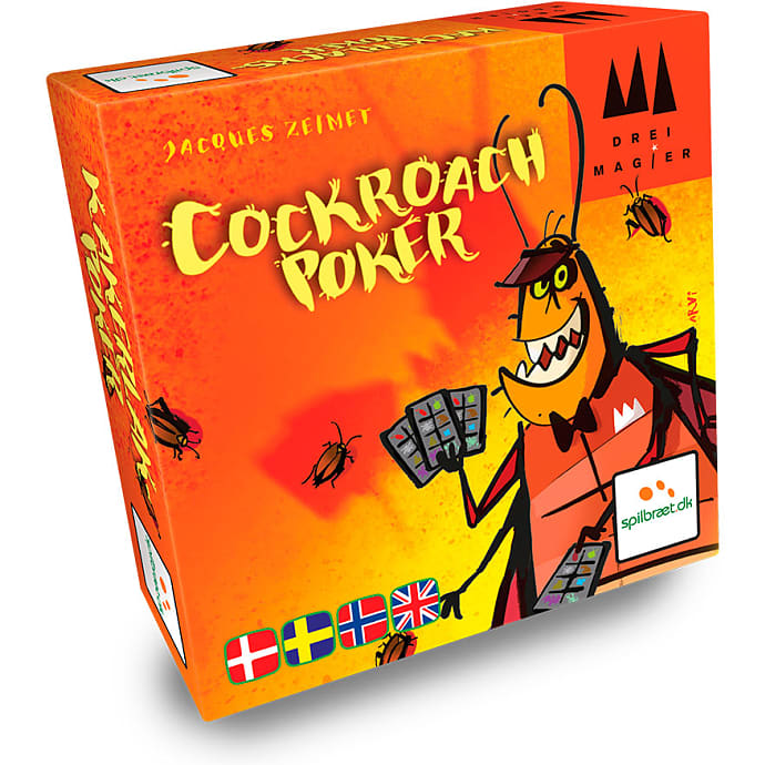 Lautapelit Cockroach Poker Spil