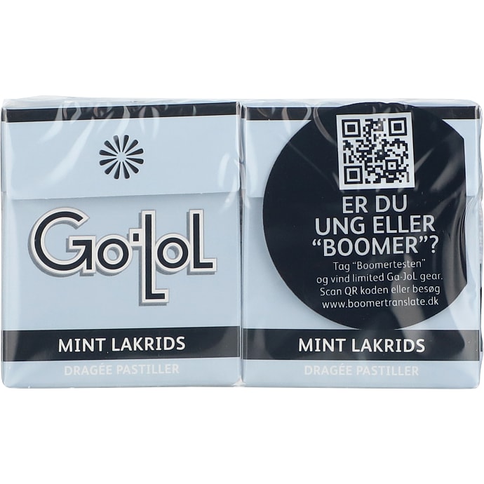 Ga-Jol Hvid Mint Lakridspastiller