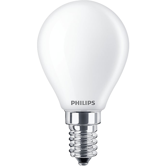 Philips LED kronepære 40W - varmt hvidt lys