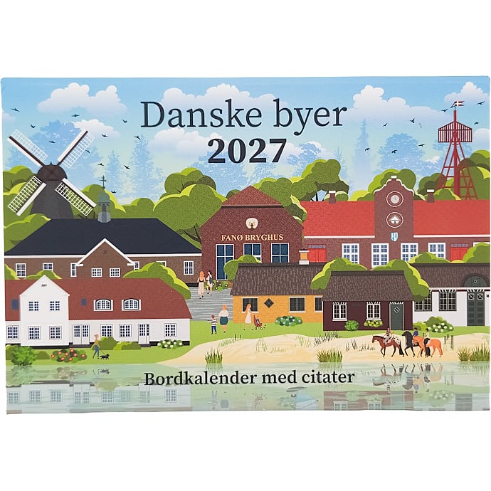 Kalender 2027 - Danske byer