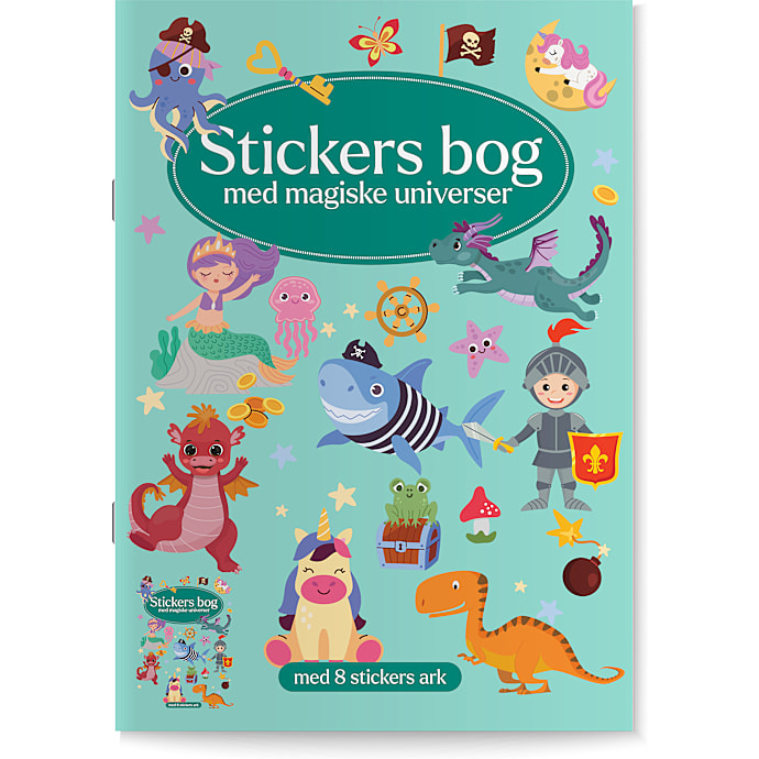 1Conzept Stickers Bog Magiske Universer