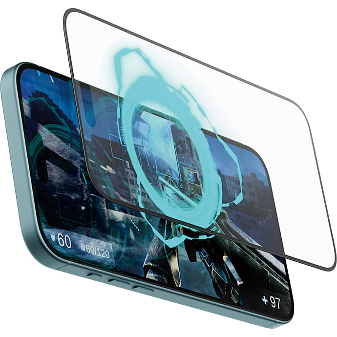 PanzerGlass Gamer Skærmbeskyttelse iPhone 16 Plus/15 Plus