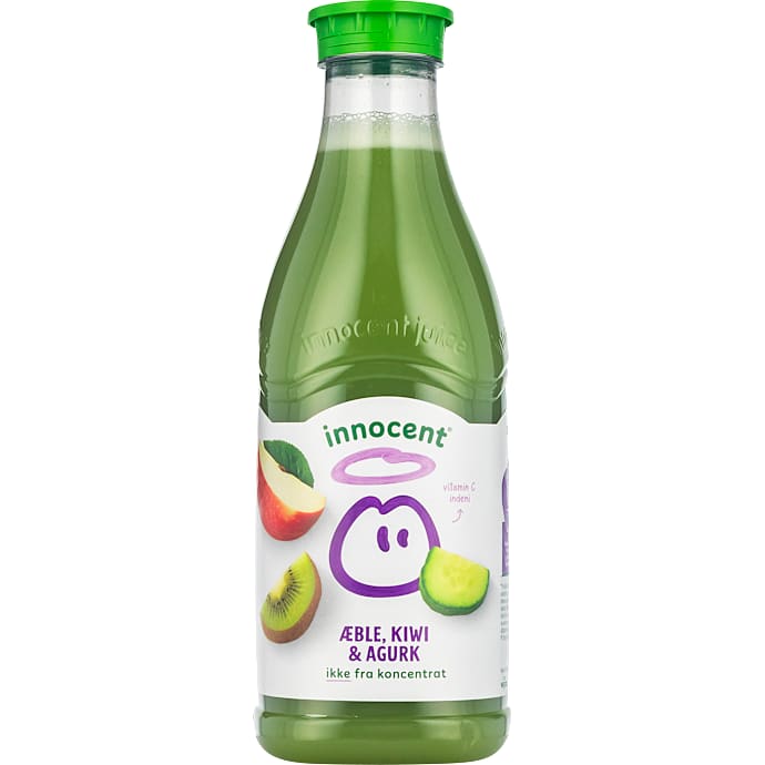 Innocent Juice m. æble, kiwi og agurk 900 ml
