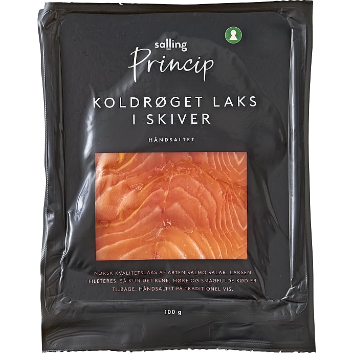 Salling Princip koldrøget laks i skiver 100 g