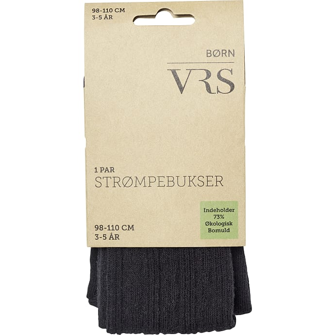 VRS Kids Børnestrømpebukser str. 3-5 år Sort