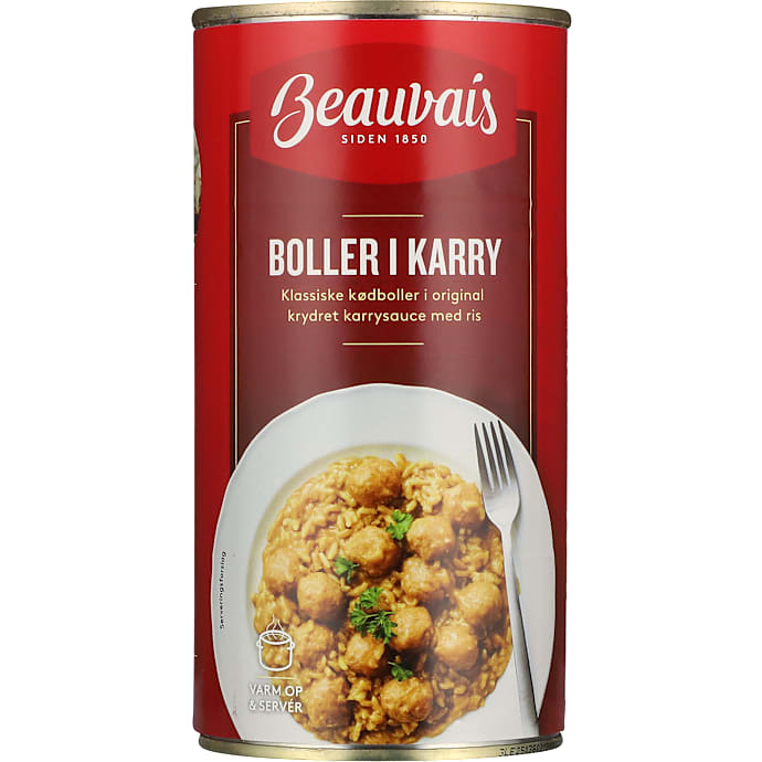 Beauvais Boller i Karry 570 g