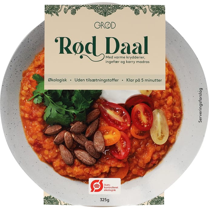 GRØD Rød Dhal Øko 325 g