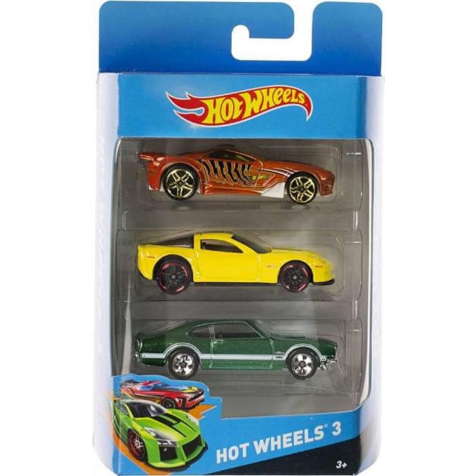 Hot Wheels 3-pak - assorteret - flere varianter