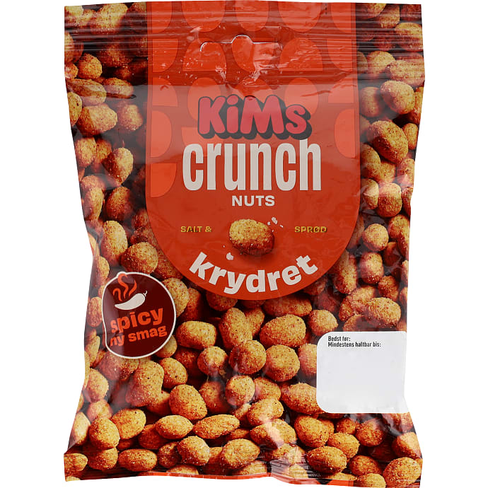 Kims Crunch Nuts ristede peanuts salsasmag 138 g