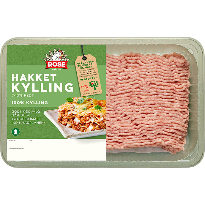 Rose Hakket Kyllingekød 7-10% fedt