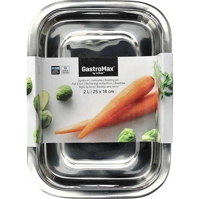 GastroMax bradepande - rustfrit stål
