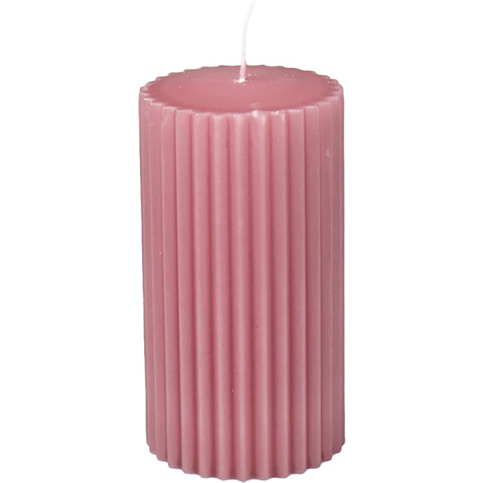 Windsor Rillet Bloklys Old Rose 5,8x12 cm