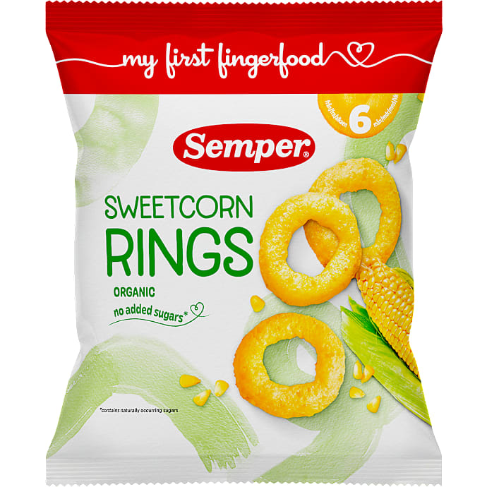 Sweetcorn Rings øko