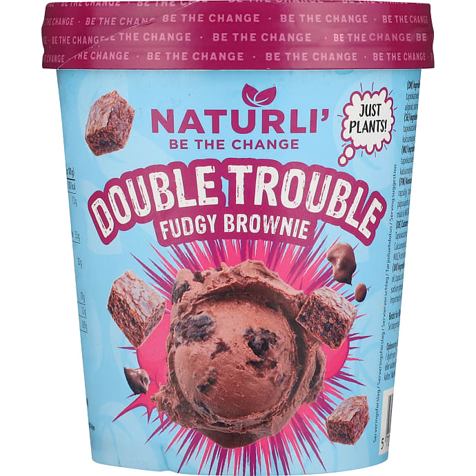 Vegansk is m. brownie