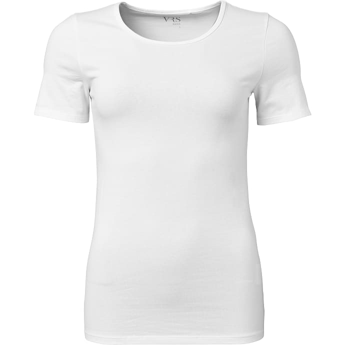 VRS dame basis T-shirt str. XL hvid