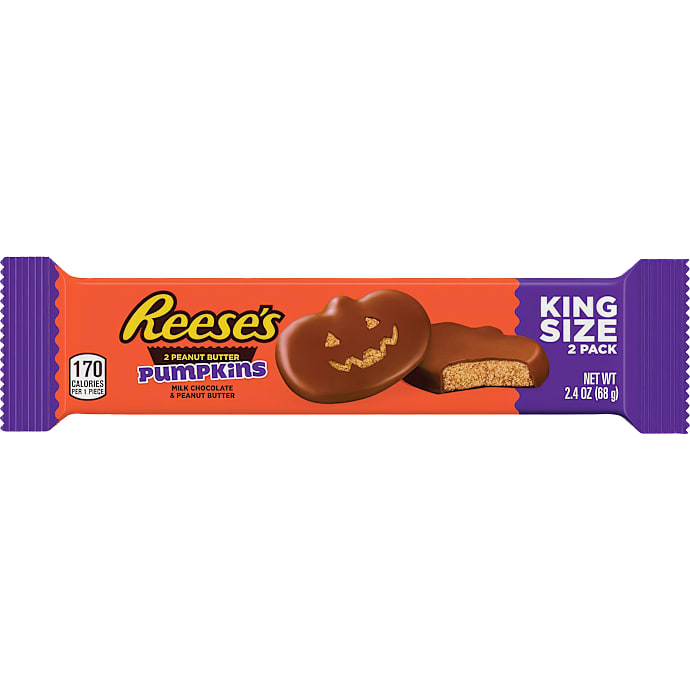 Peanut butter pumpkins m. mælkechokolade