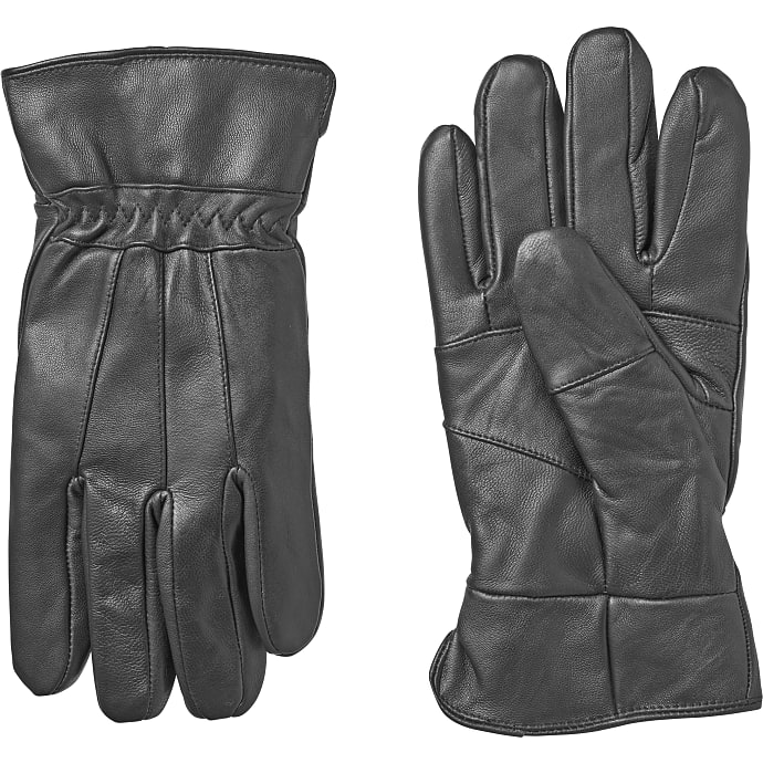 VRS herre skindhandsker str. S/M - sort