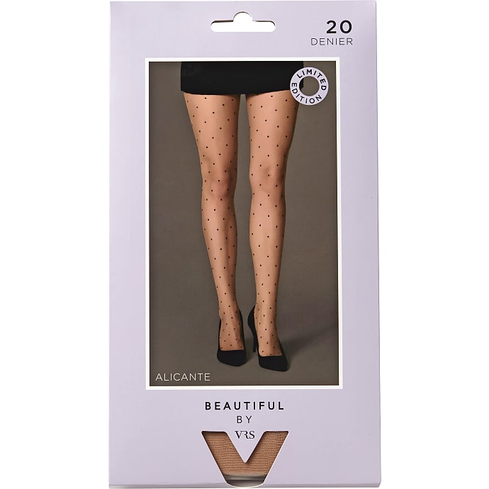 Beautiful By VRS Strømpebukser Alicante 2XL Nude