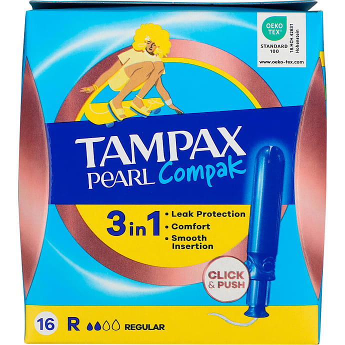 Tampax Tamponer m. indføringshylster