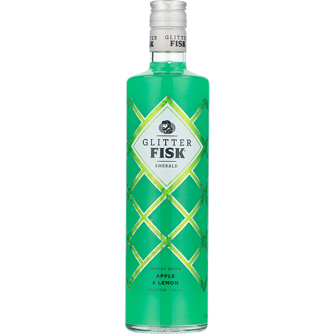 Glitter Fisk Emerald