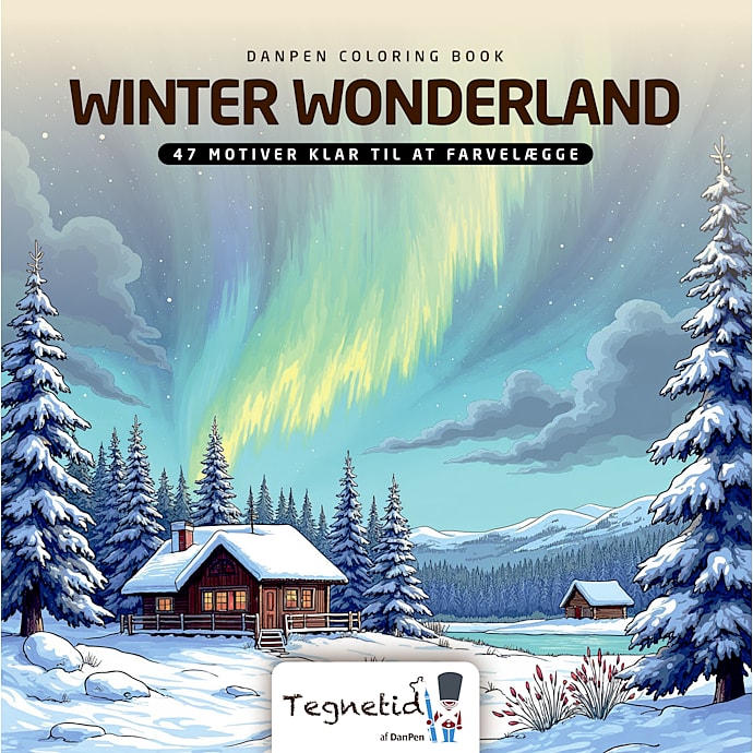 Danpen Malebog Twin Marker Winter Wonderland