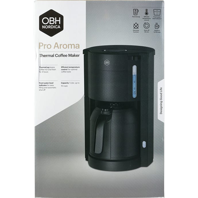 Obh Pro Aroma Thermal kaffemaskine - sort