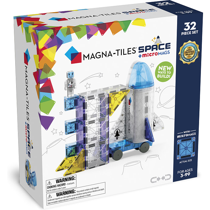Magna-Tiles rumraket - 32 dele
